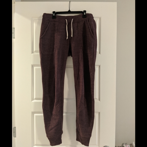 Alternative Eco-Fleece Jogger Pants in true wine - Picture 1 of 4